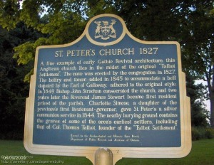 Information on the church. Photo courtesy of Catherine Reiss