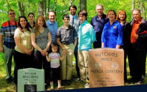 Hutchins Family at Pioneer Cemetery May 23 2015