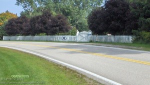 Entrance to St. Peter's Anglican Church Cemetery. Photo courtesy of Catherine Reiss