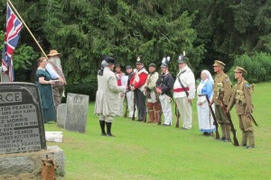 Before they go to the graves. Photo courtesy of Brenda Corby