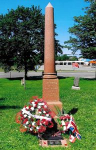 War of 1812 Graveside Plaque of Private Levi Green at Stoney Creek