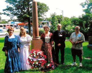 Pat Blackburn, Marilyn Hardsand, Ruth Nicolson, Paul Preece (3rd great grandson), and Doug Green