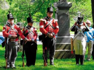 Re-enactors of 2nd Lincoln Militia